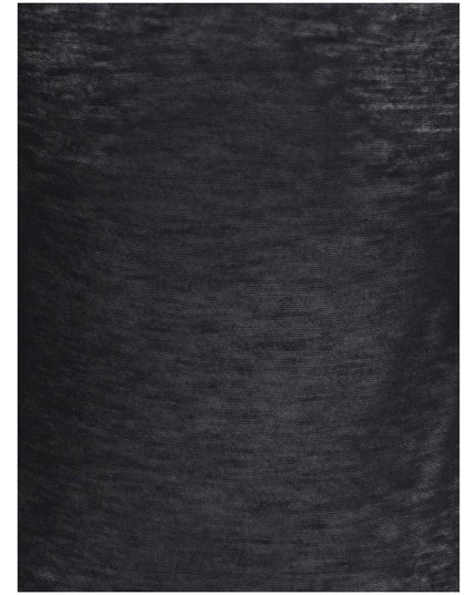 Saint Laurent Short-sleeved T-shirt in Cashmere and Silk