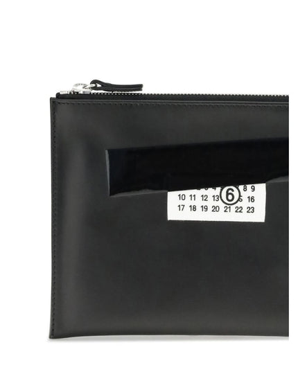 MM6 Leather Pouch