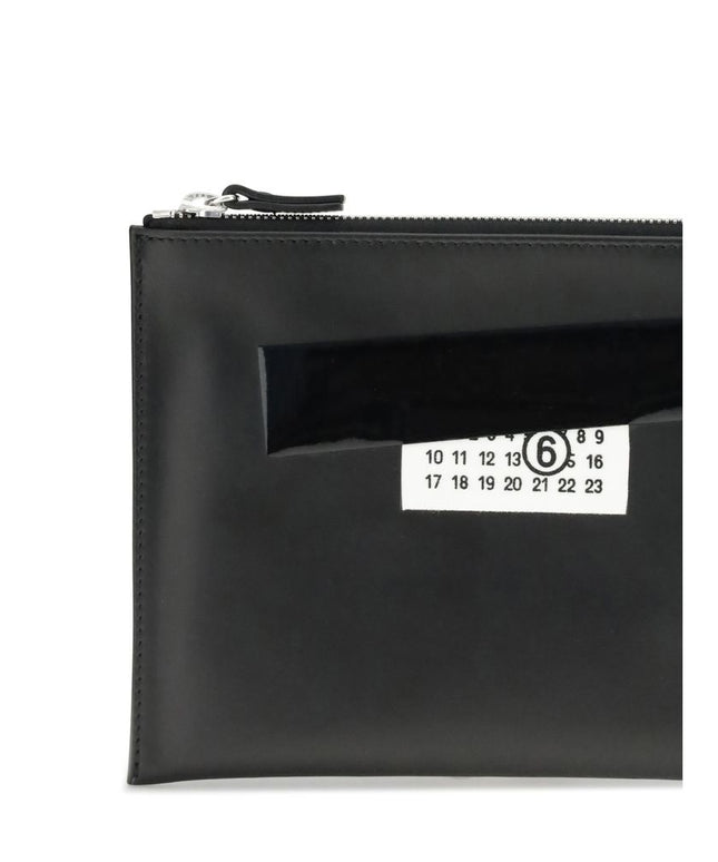 MM6 Leather Pouch