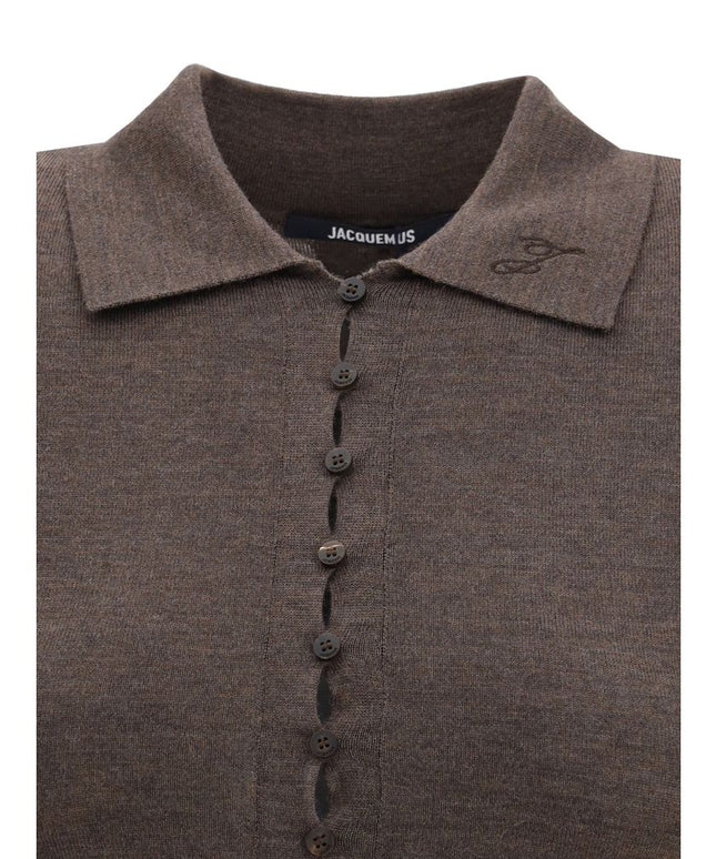 Jacquemus Merino Wool Polo Shirt
