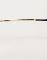 Dolce & Gabbana Black Acetate Cat Eye Frame Eyeglass Reading Glass