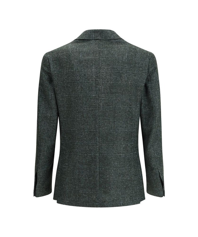 Gi Capri Single-breasted Blazer in mélange fabric