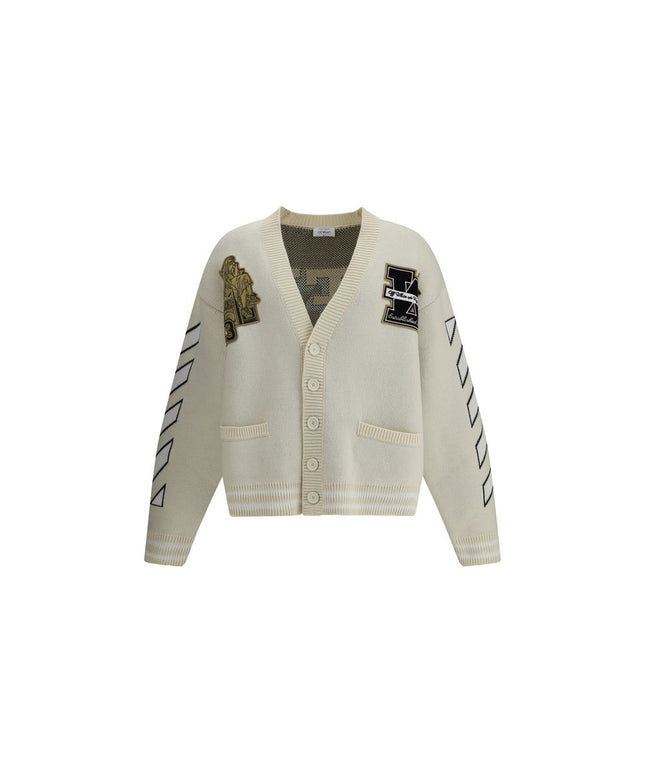 Off-White Moon Vars Knit Cardigan