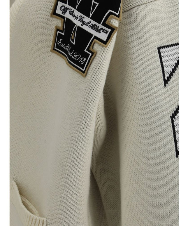 Off-White Moon Vars Knit Cardigan