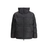Premiata Black Polyamide Full-Length Jacket