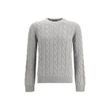 Aragona Cashmere Gray Cashmere Sweatshirt