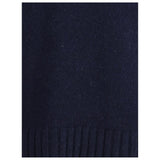 Aragona Cashmere Blue Merino Wool Sweatshirt