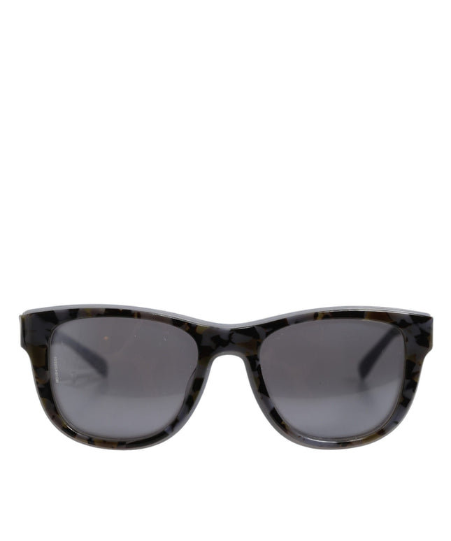 Dolce & Gabbana DG4284F Gray Tortoiseshell Blue Acetate Shades Sunglasses