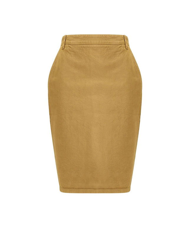 Saint Laurent Denim Pencil Skirt