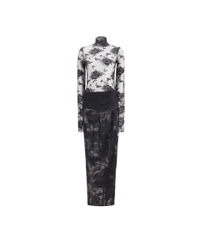 The Andamane Tessa sheer Lace Jumpsuit