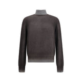 Aragona Cashmere Gray Cashmere Turtleneck