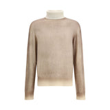 Aragona Cashmere Brown Cashmere Turtleneck