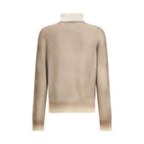 Aragona Cashmere Brown Cashmere Turtleneck