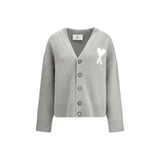 Ami Paris Alpaca Ami de Coeur Cardigan