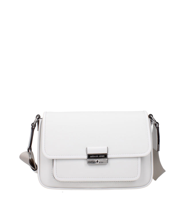 Michael Kors White Leather Crossbody Bags