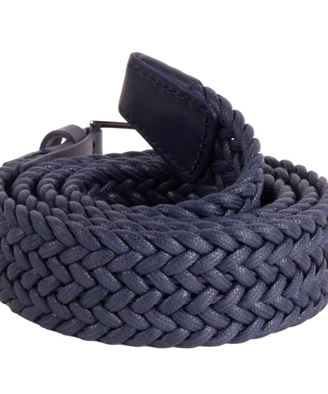 Harmont & Blaine Blue Fabric Belt
