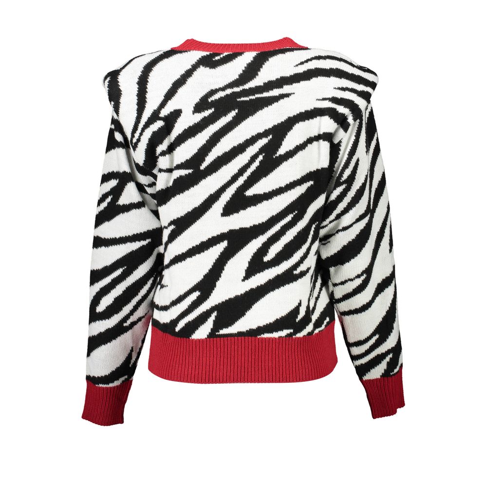 Gaelle Paris White Polyester Sweater