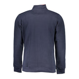 Gianmarco Venturi Blue Cotton Sweatshirt