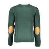 Gianmarco Venturi Green Cotton Sweater
