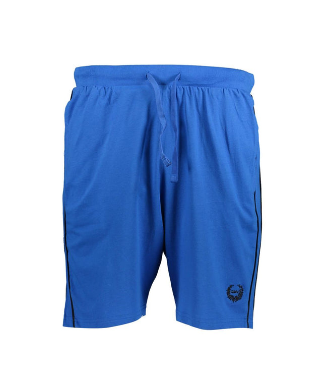 Gianmarco Venturi Blue Cotton Pant