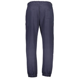 Gianmarco Venturi Blue Cotton Pant