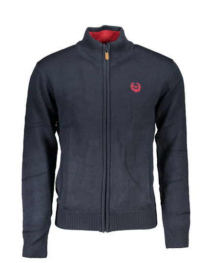 Gianmarco Venturi Blue Cotton Sweater