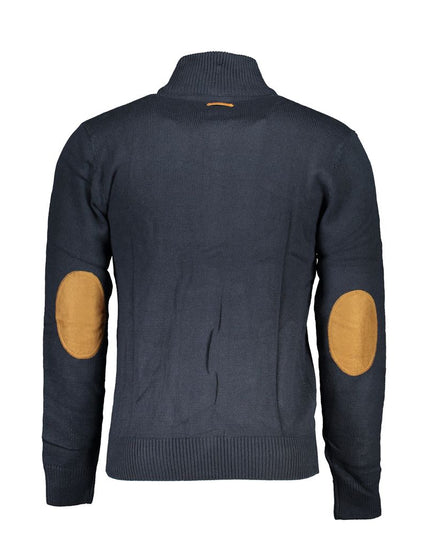 Gianmarco Venturi Blue Cotton Sweater
