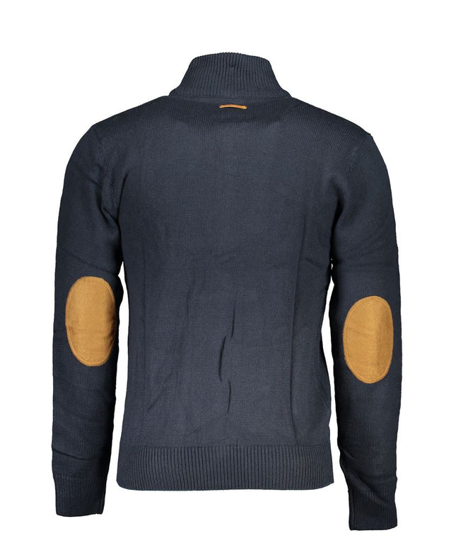 Gianmarco Venturi Blue Cotton Sweater