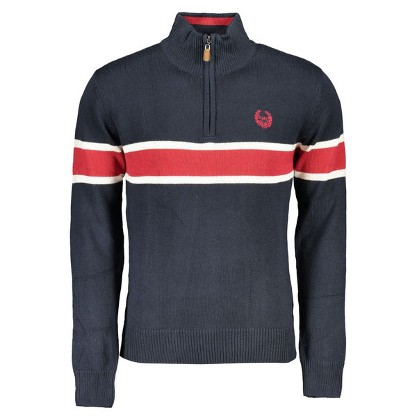 Gianmarco Venturi Blue Cotton Sweater