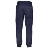 Gianmarco Venturi Blue Cotton Pant