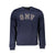Gianmarco Venturi Blue Cotton Sweatshirt