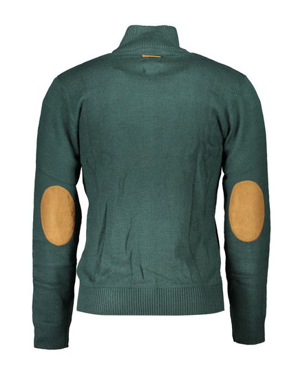 Gianmarco Venturi Green Cotton Sweater