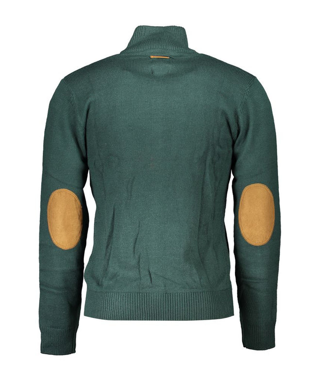 Gianmarco Venturi Green Cotton Sweater