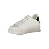 Gaelle Paris White Polyethylene Sneaker