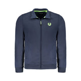 Gianmarco Venturi Blue Cotton Sweatshirt