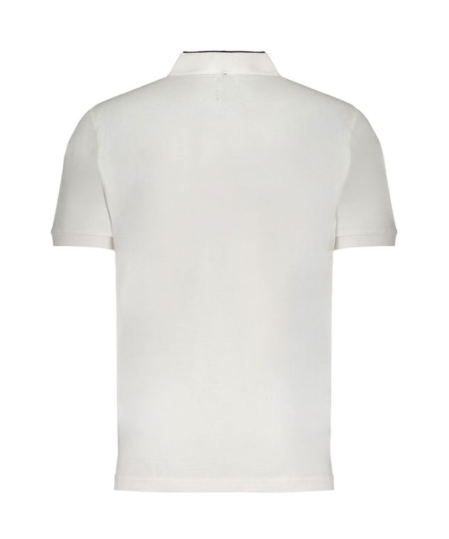 Gianmarco Venturi White Cotton Polo Shirt