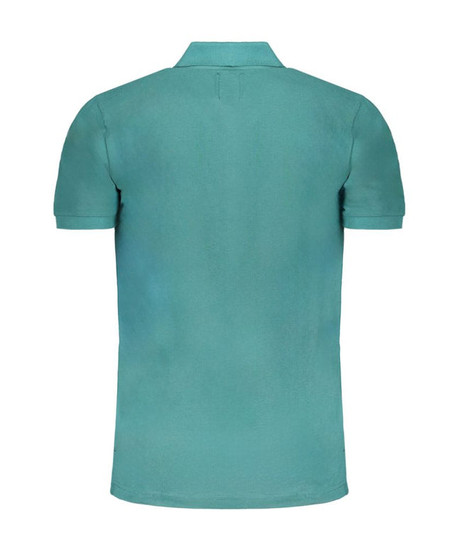 Gianmarco Venturi Green Cotton Polo Shirt
