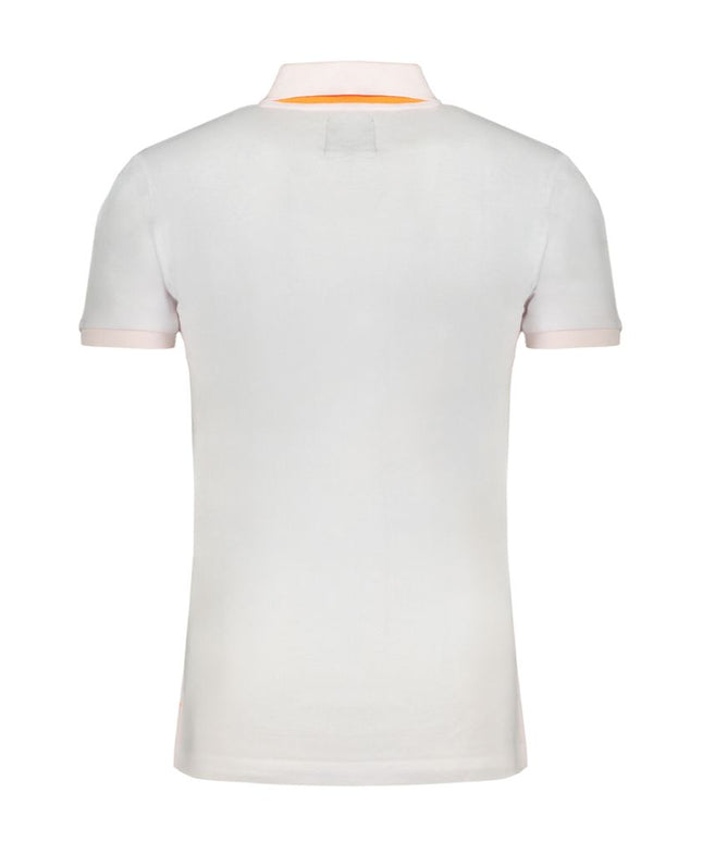 Gianmarco Venturi White Cotton Polo Shirt