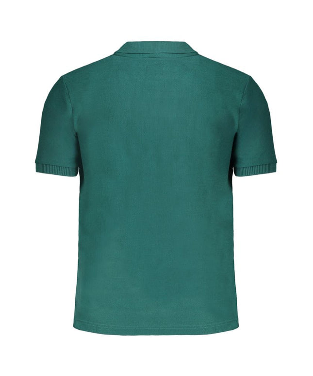 Gianmarco Venturi Green Cotton Polo Shirt