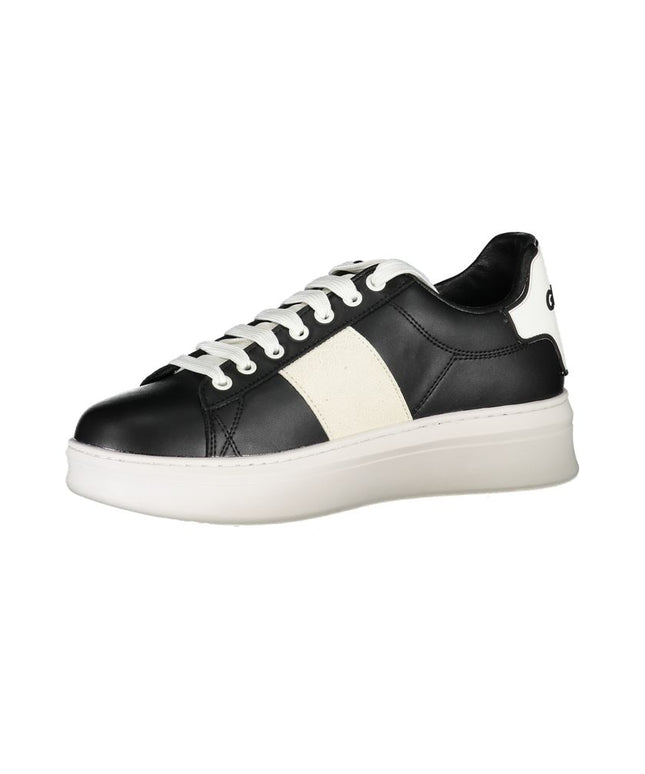 Gaelle Paris Black Polyethylene Sneaker