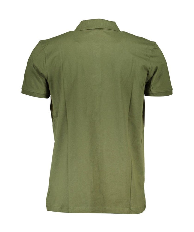 Gianmarco Venturi Green Cotton Polo Shirt