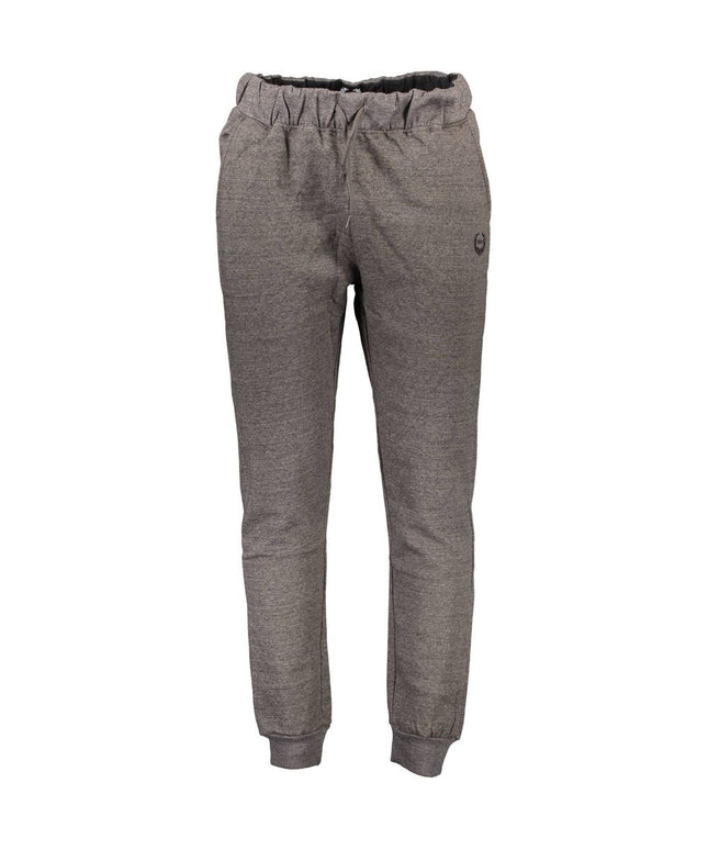 Gianmarco Venturi Gray Cotton Pant