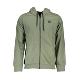 Gianmarco Venturi Green Cotton Sweatshirt