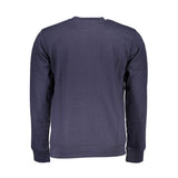 Gianmarco Venturi Blue Cotton Sweatshirt