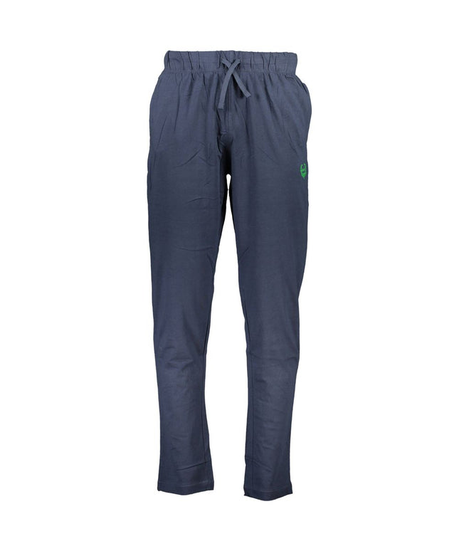 Gianmarco Venturi Blue Cotton Pant
