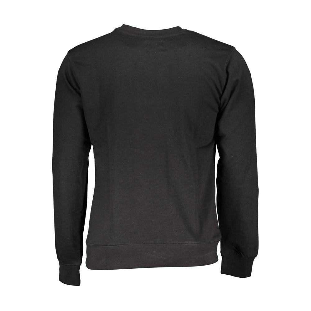 Gianmarco Venturi Black Cotton Sweatshirt