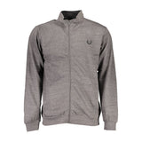 Gianmarco Venturi Gray Cotton Sweatshirt