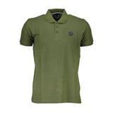 Gianmarco Venturi Green Cotton Polo Shirt