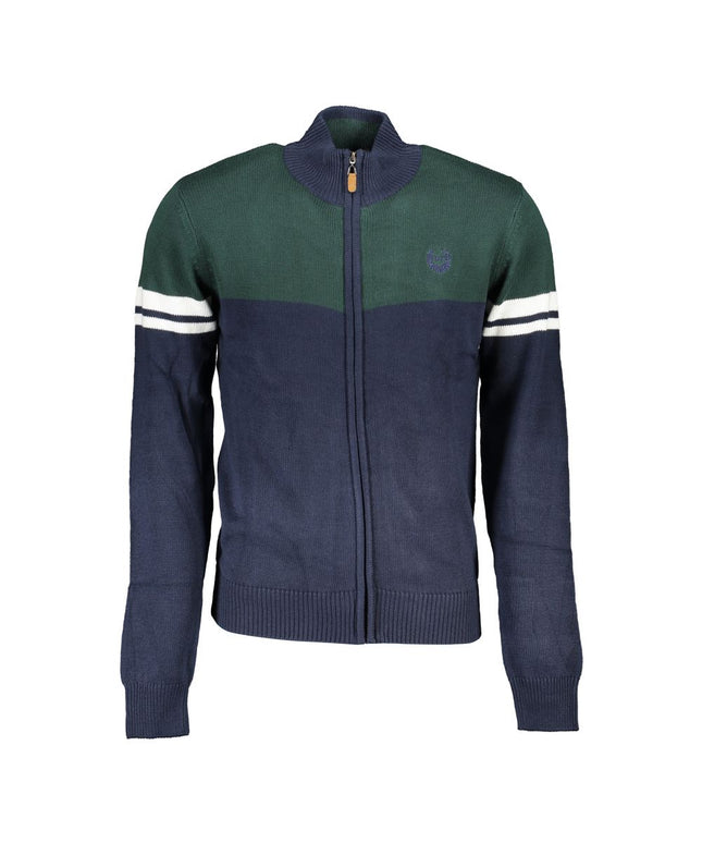 Gianmarco Venturi Blue Cotton Sweater