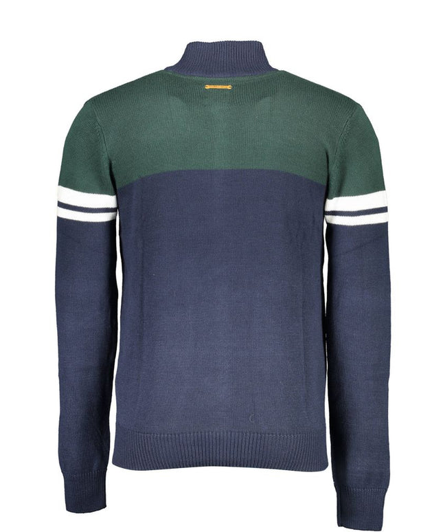 Gianmarco Venturi Blue Cotton Sweater